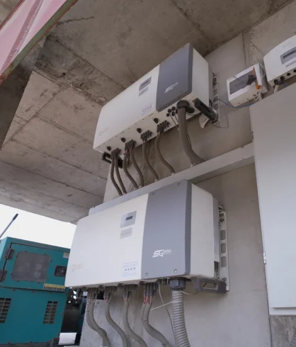 Another view of the Regent Packages solar installation